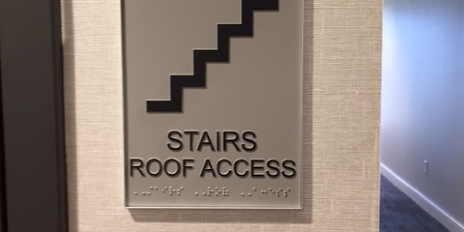 ADA & Accessible Signs