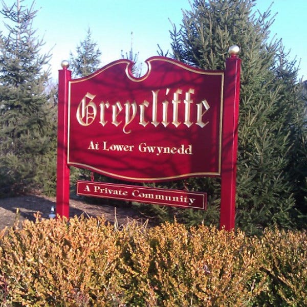 Carved Sign - Greycliffe