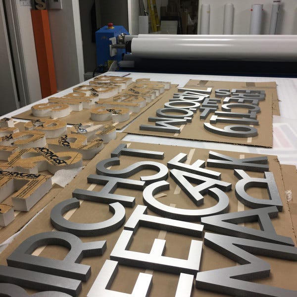 Brushed Aluminum Laminate On Foam 