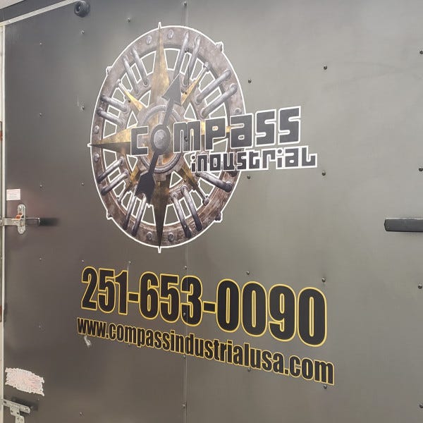 Compass Industrial Trailer Graphics