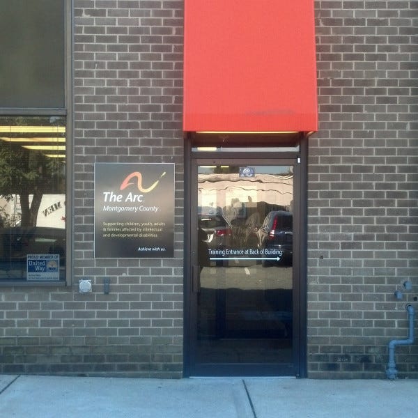 Awning Aluminum Wall Signsignarama Silver Spring301 273 3462the Arc Montgomery County