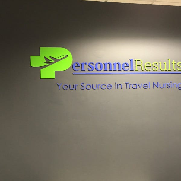 Custom Color Dimensional Acrylic Reception Signsignarama Silver Springprestige Healthcare