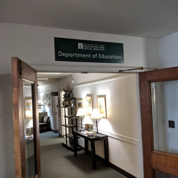 Uvm Dept Of Education South Burlington Vt