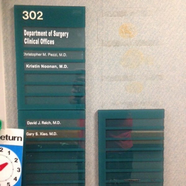 Directory Sign - Abington Hospital