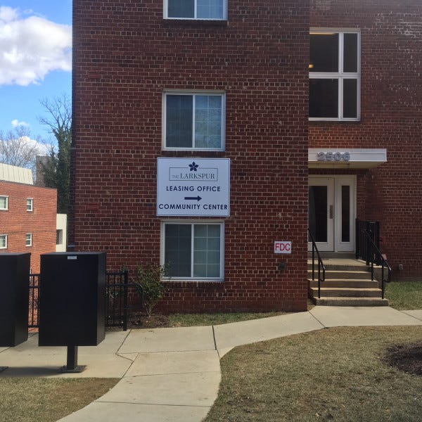 Polymetal Aluminum Wall Signsignarama Silver Spring Larkspur Apartments