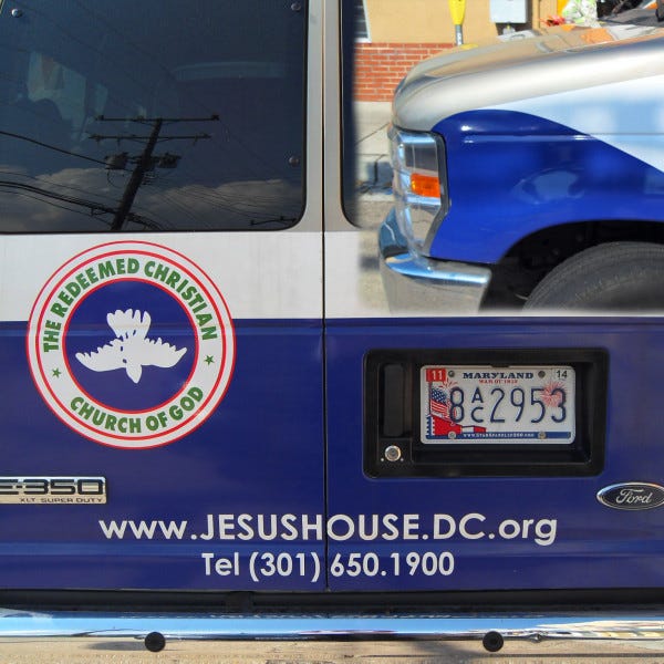 Vehicle Graphicssign A Rama Silver Spring301 273 3462amoorer   The Redeemed Christian Church Of God