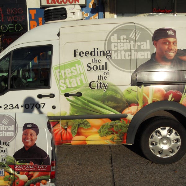 Vehicle Truck Wrapsignarama Silver Springdc Central Kitchen