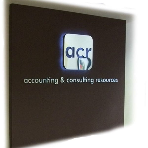Backlit Mirror Chrome Dimensional Logosign A Rama Silver Spring301 273 3462acr