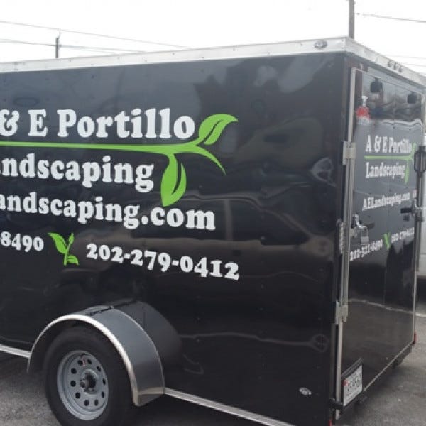 Vehicle Decalsignarama Silverspringae Portillo Landscapingsmall