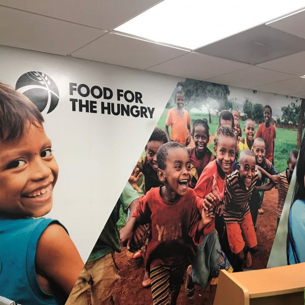 Wall Muralsignarama Silver Springfood For The Hungry