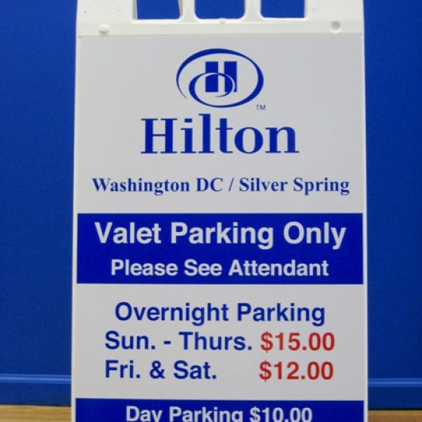 Hiltona Frame Signsmall