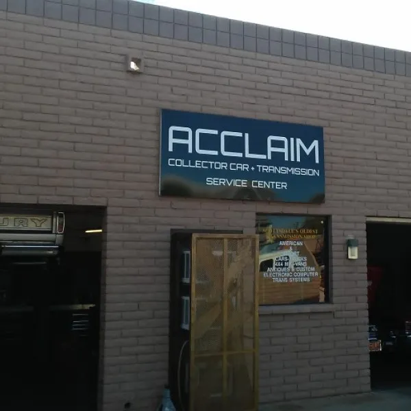 Acclaim Building Sign