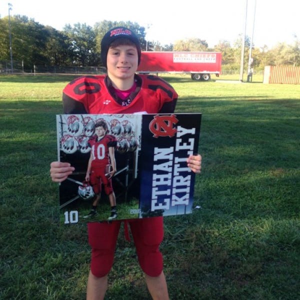 Ethan Kirtleyoutdoor Lawn Sign 1 Post