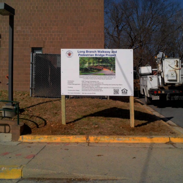 Wood Site Signsignarama Silver Spring301 273 3462montgomery County Md Govt