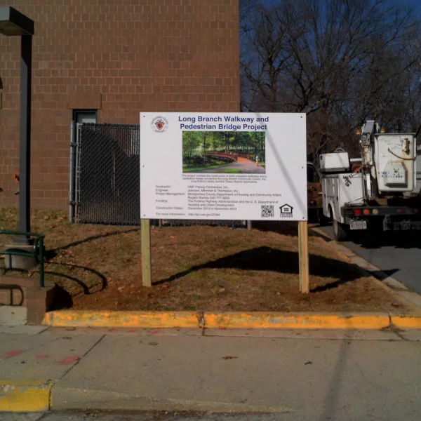 Wood Site Signsignarama Silver Spring301 273 3462montgomery County Md Govt