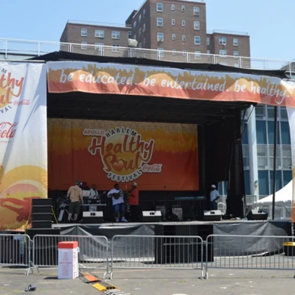 Outdoor Event Mesh Stage Bannerssign A Rama Silver Spring301 273 3462apollo Coca Cola Healthy Soul Eventsmall