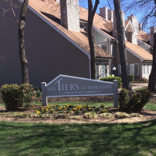 Custom Hdu Post  Panel Monument Signsignarama Silver Springtiers At Wheaton
