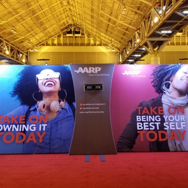 Modular Tradeshow Display With Monitorsignarama Silver Springaarp Miles Ahead Entertainmentsmall