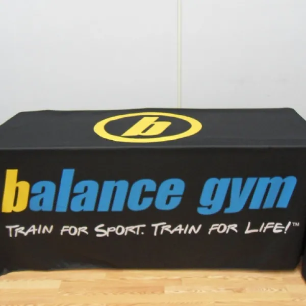 Table Throwsignarama Silver Springbalance Gymsmall