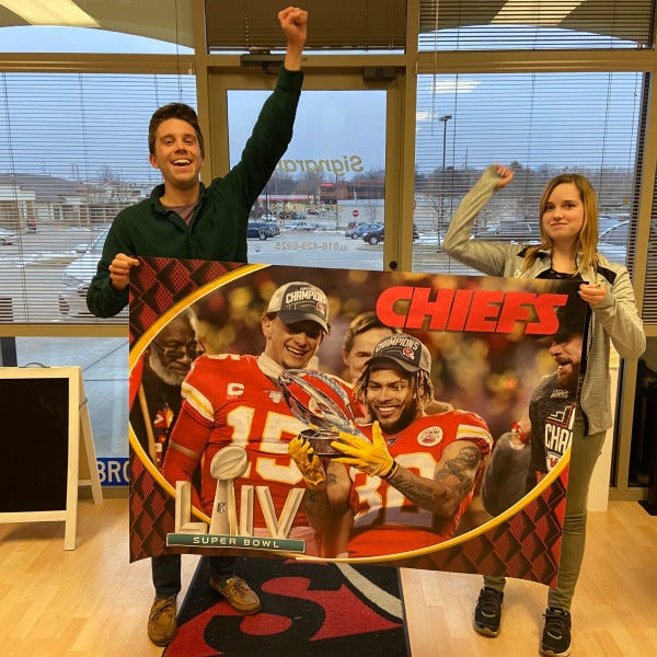 Chiefs Banner Signarama Liberty Mo Kansas City