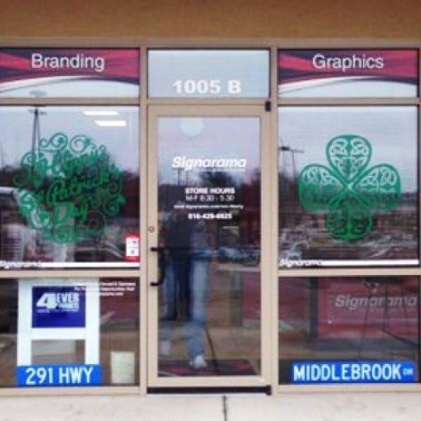 Signarama Liberty Mo Kansas City St Patricks Day