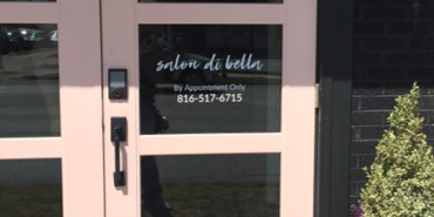 Vinyl Window Lettering