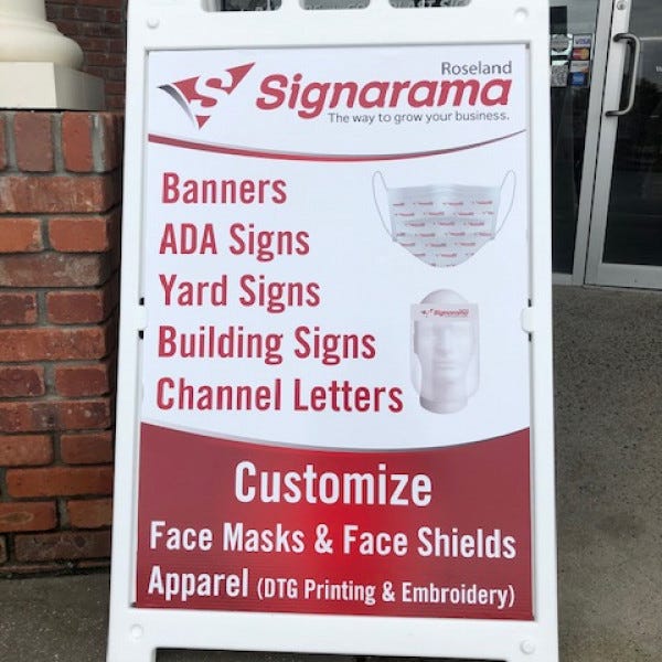 Signarama AFrame - Roseland