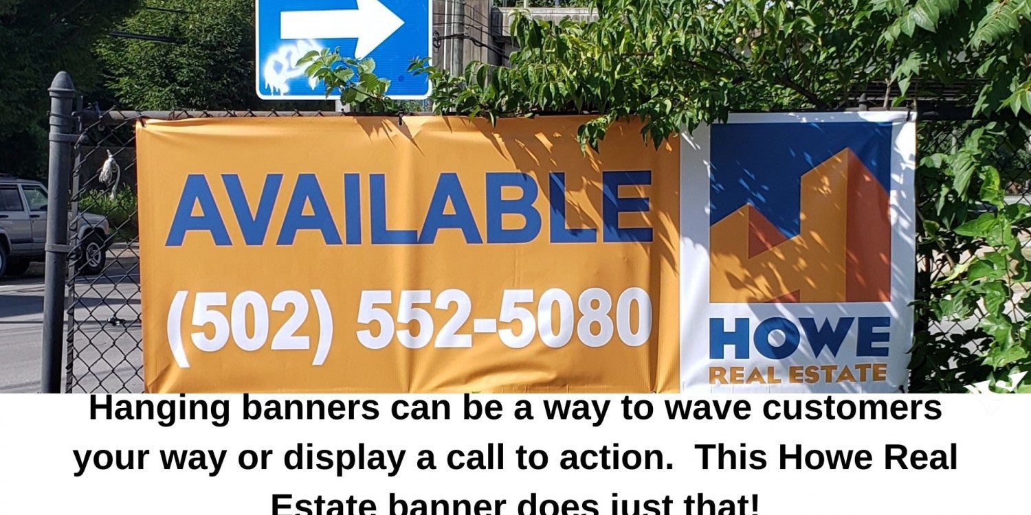 Hanging Banner Signs