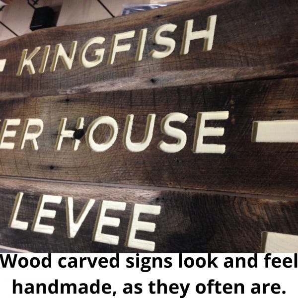 Wood Sign