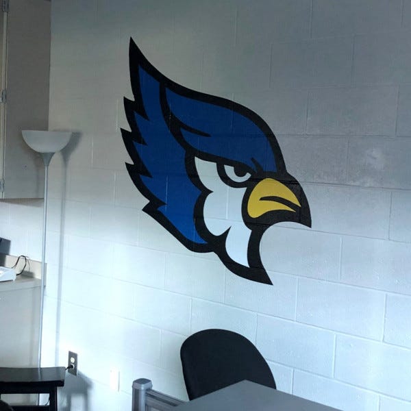 Signarama Liberty Mo Kansas City Discovery Middle Eagle On The Wall