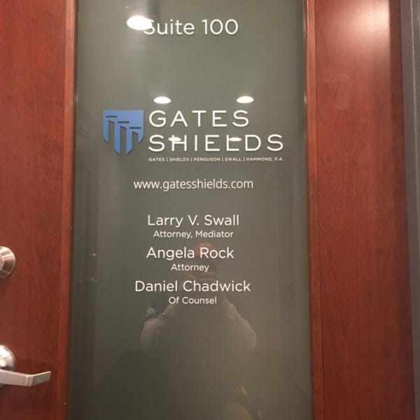 Signarama Liberty Mo Kansas City Gates And Shield Law Ofc Door