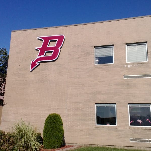 Bradford High School from 2013 in Kenosha, WI