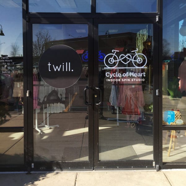 Signarama Liberty Mo Kansas City Cycle Of Hearttwill Door