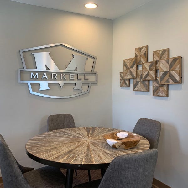 Dimensional Lettering - Markell