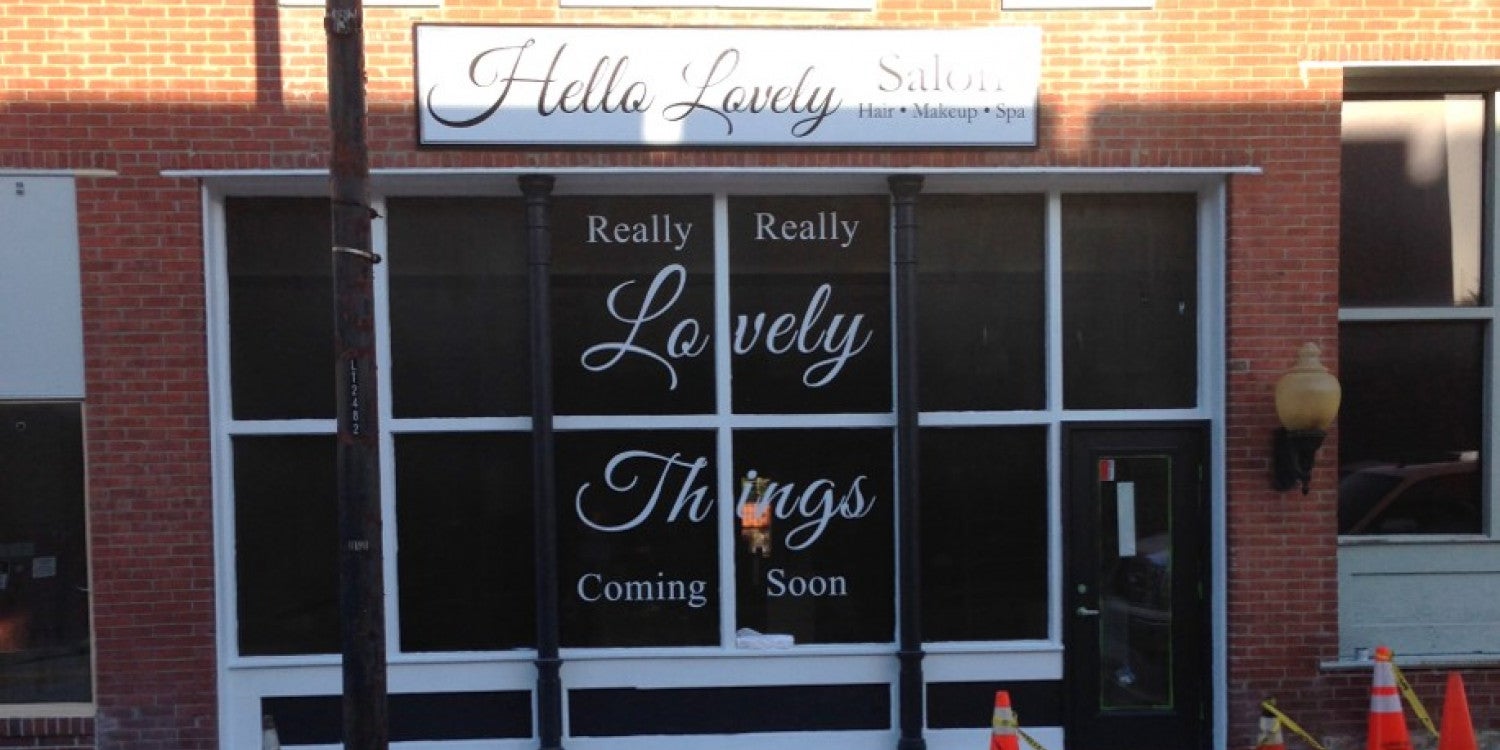 Window Lettering