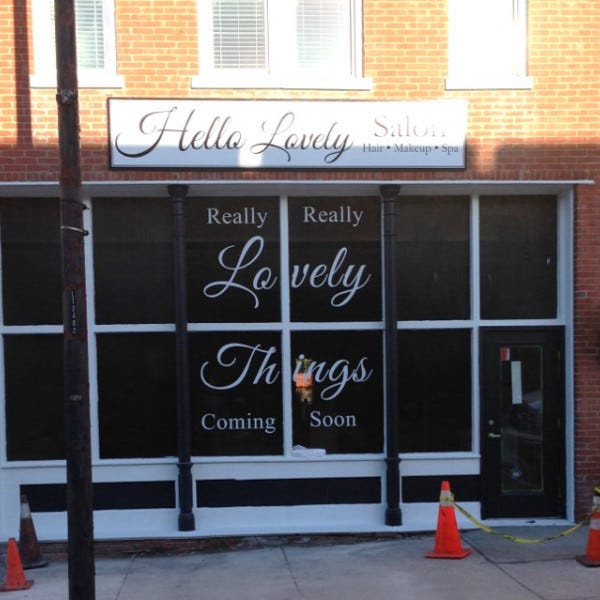 Signarama Liberty Mo Kansas City Hello Lovely Signfront Morning Light