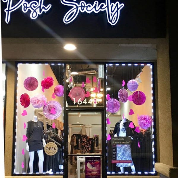 Channel Letters For Posh Society 