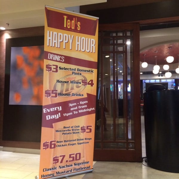 Ted\'s- Banner Stand_Roseland