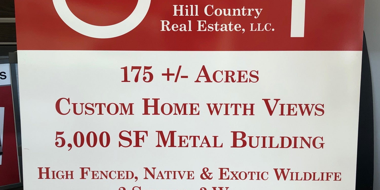 Real Estate Signs & Open House Flags