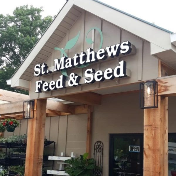 St. Matthews Feed & Seed Channel Letters