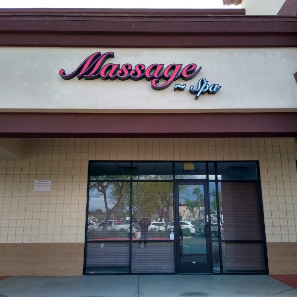 Building Sign-Shady Oaks Spa