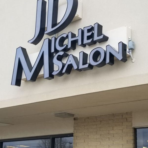 JD Michel Salon Channel Letters - Flint, MI
