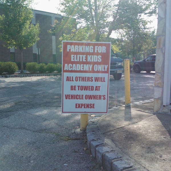 Elite Kids-Parking_Roseland