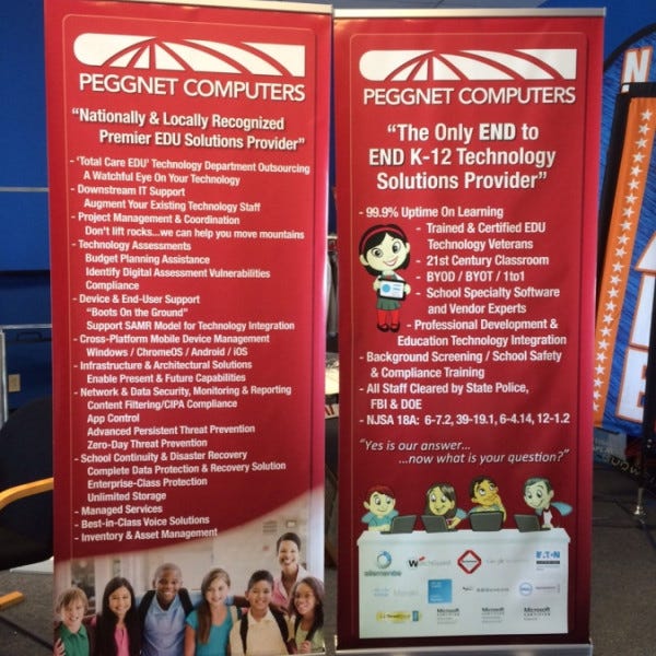 Peggnet Banner Stand_Roseland