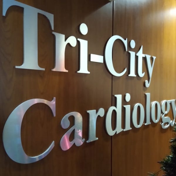Wall Sign-Tri-City Cardiology