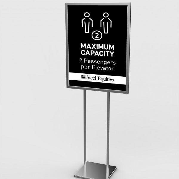 COVID Elevator Stand