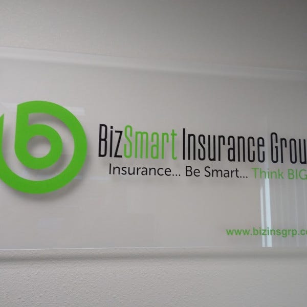 Wall Sign-BizSmart Insurance Group