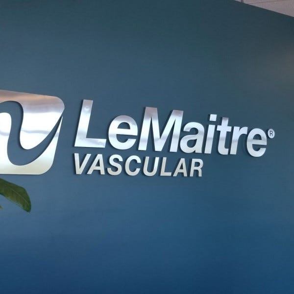 Wall Sign-LeMaitre Vascular