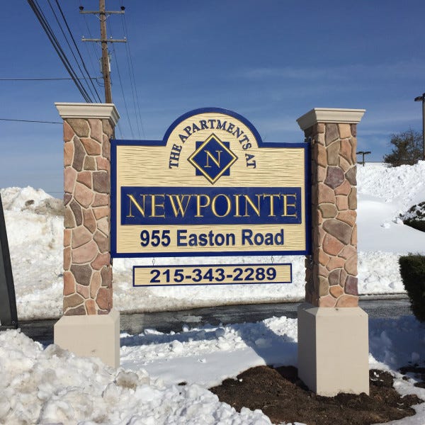 Monument Sign - Newpointe