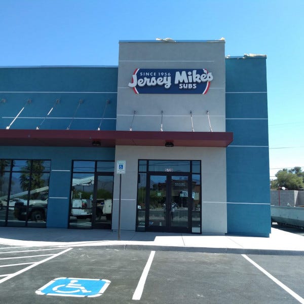 Building Sign-Jersey Mike\'s Subs
